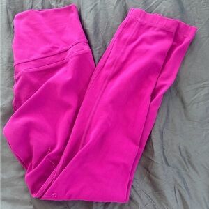 Double band Lululemon Pink Leggings